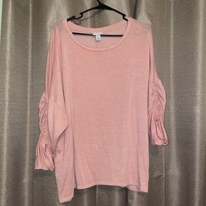 2xl Women’s Top, tie-able sleeves